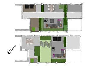 schetsen tuinontwerp