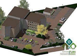 bedrijfstuin ontwerp